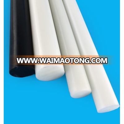 Support customized virgin white&black POM delrin plastic rod