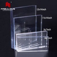 Laser Cut Flexible Acrylic Shape Unbreakable Clear Acrylic Plastic Material Board Perspex Sheets Acrylic