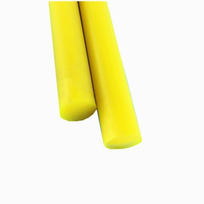 hot selling yellow PU rod, plastic Polyurethane rod, Polyurethane bar