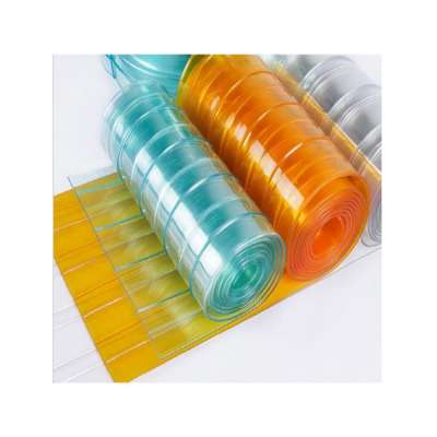 China plastic manufacturer pvc plastic transparent clear strip curtain